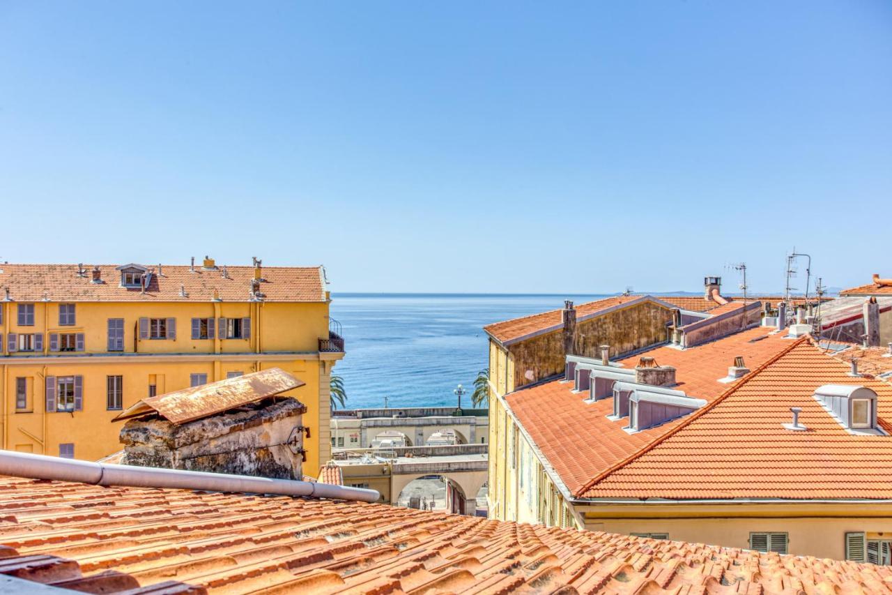 Appartement Gilly 4 - Exceptional 2Beds, Sea View, Modern,A/C, Old Town à Nice Extérieur photo